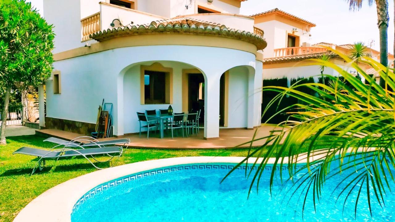 Villa El Palmar Denia Bagian luar foto